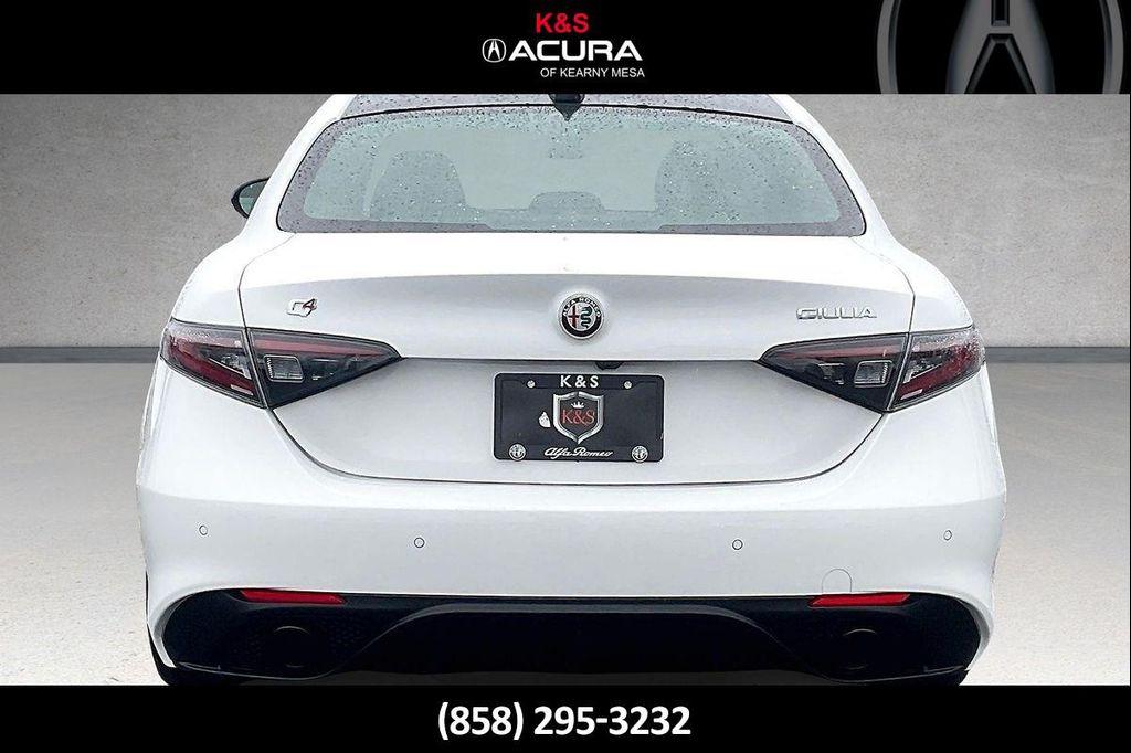new 2025 Alfa Romeo Giulia car, priced at $54,545