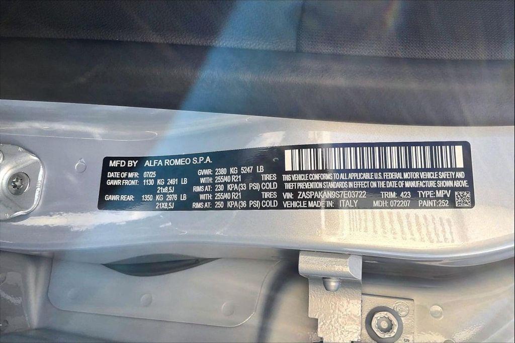 new 2025 Alfa Romeo Stelvio car, priced at $59,215