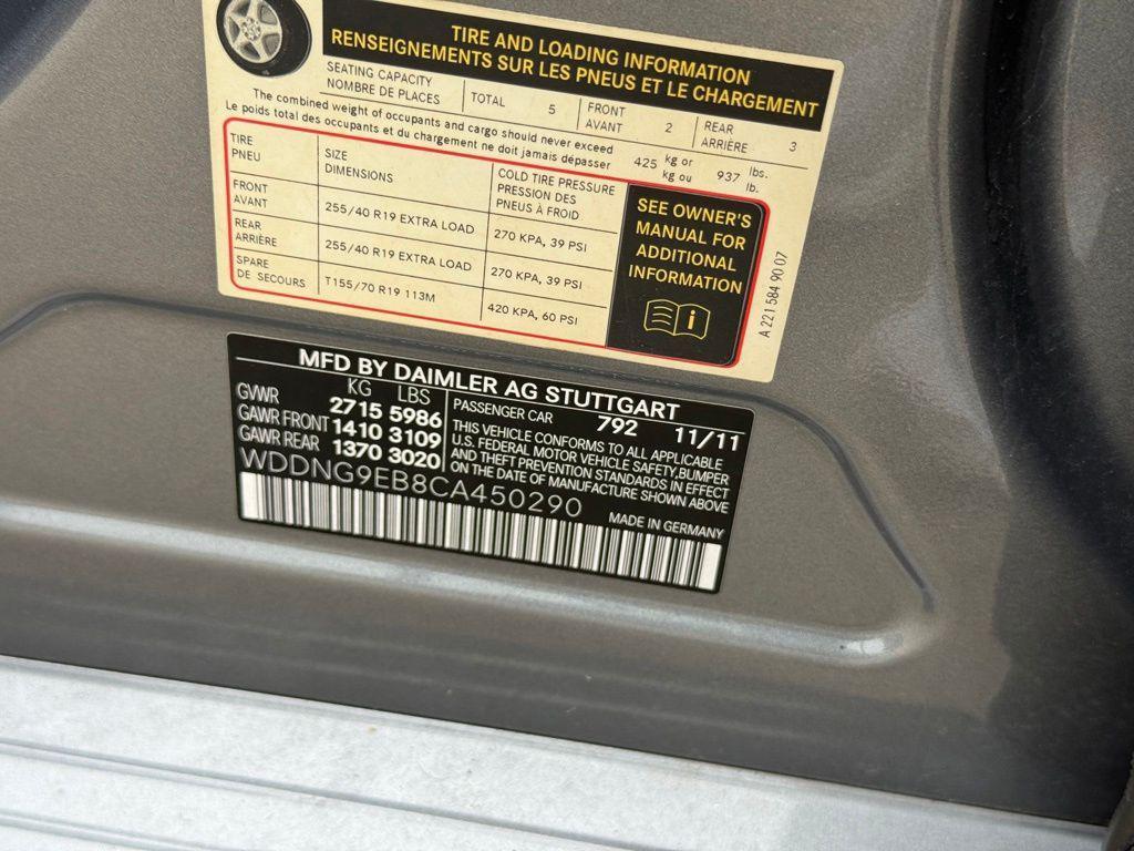 used 2012 Mercedes-Benz S-Class car, priced at $15,250