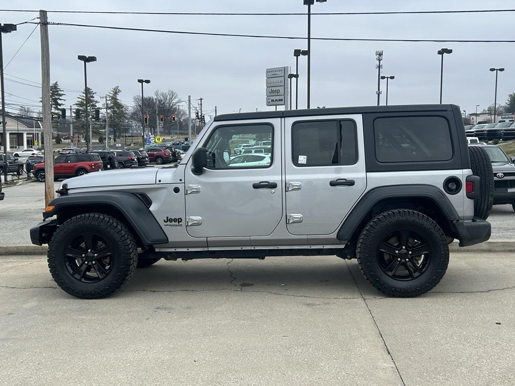 used 2020 Jeep Wrangler Unlimited car, priced at $22,500