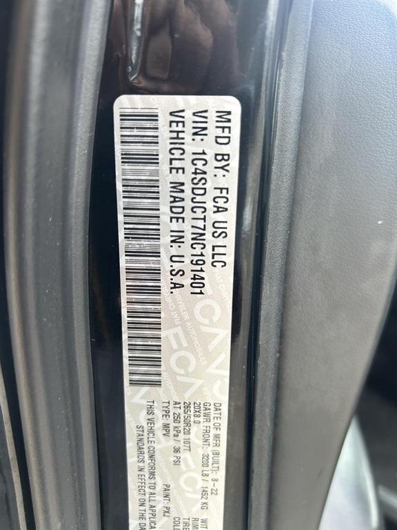 used 2022 Dodge Durango car, priced at $31,995