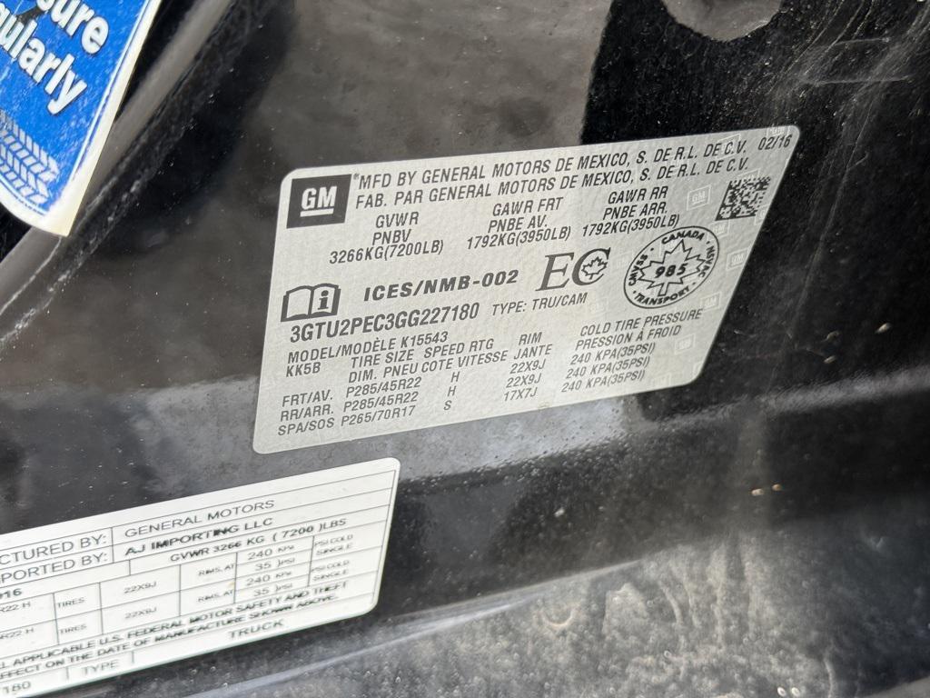 used 2016 GMC Sierra 1500 car, priced at $24,450