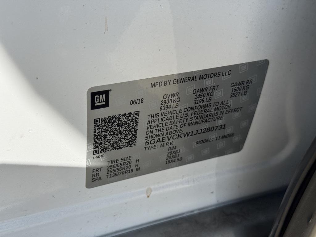 used 2018 Buick Enclave car, priced at $18,450