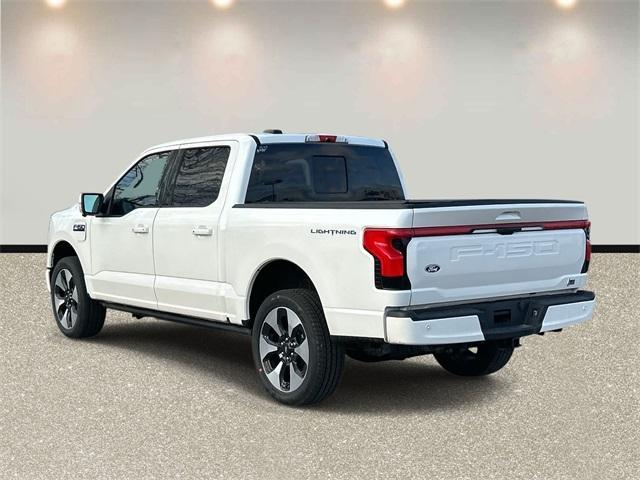 new 2025 Ford F-150 Lightning car, priced at $78,560