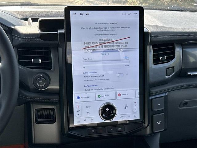 new 2025 Ford F-150 Lightning car, priced at $59,693