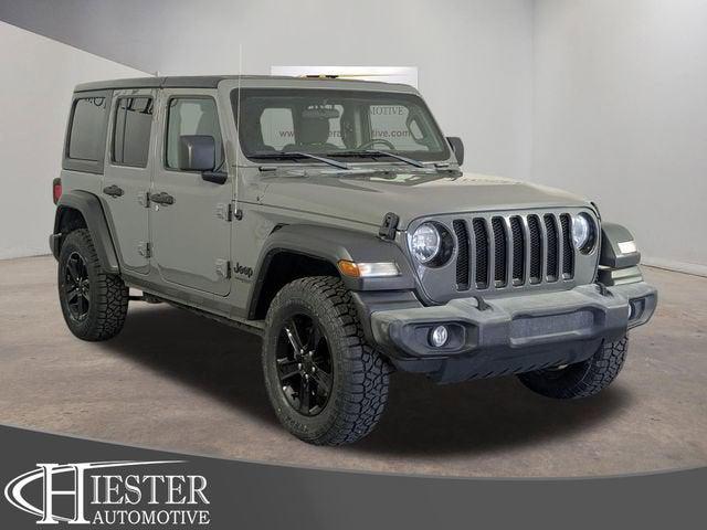 used 2021 Jeep Wrangler Unlimited car, priced at $29,597