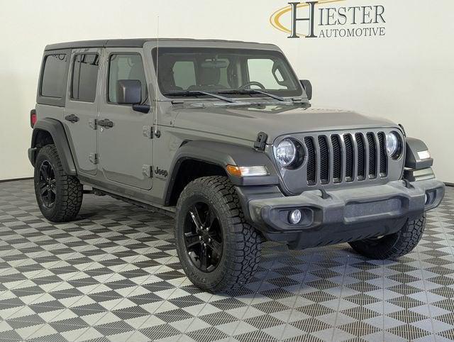 used 2021 Jeep Wrangler Unlimited car, priced at $29,597