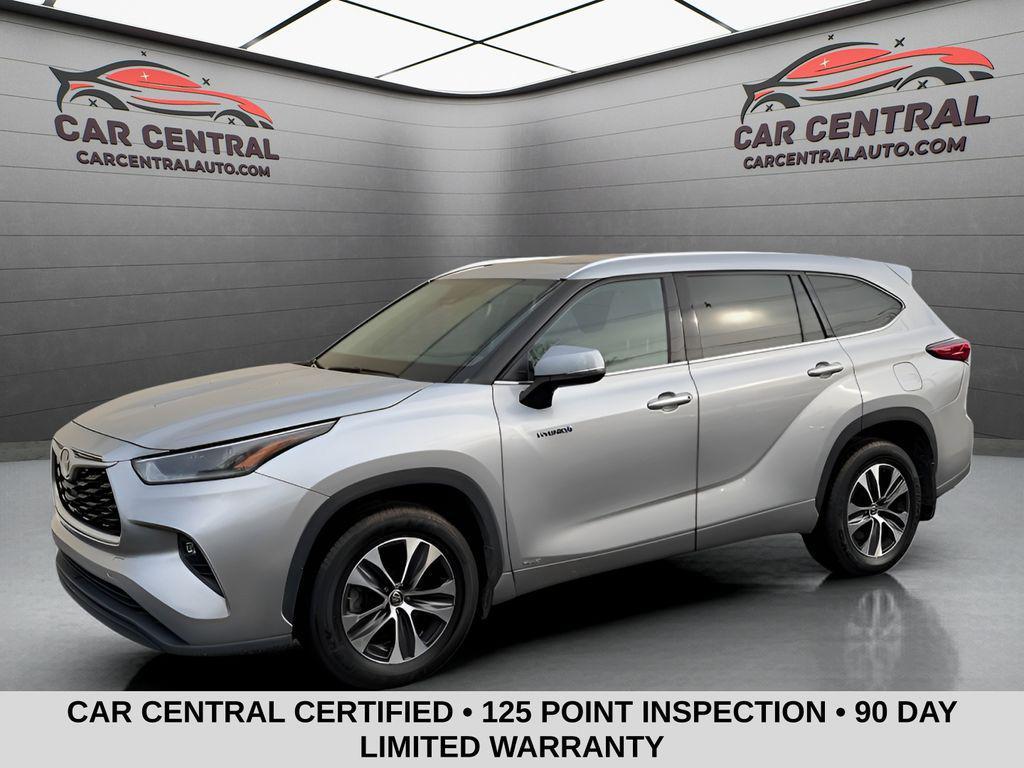 used 2021 Toyota Highlander Hybrid car, priced at $28,994