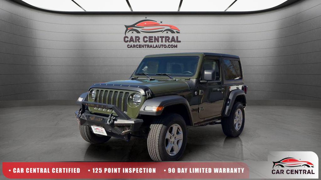 used 2021 Jeep Wrangler car, priced at $20,955