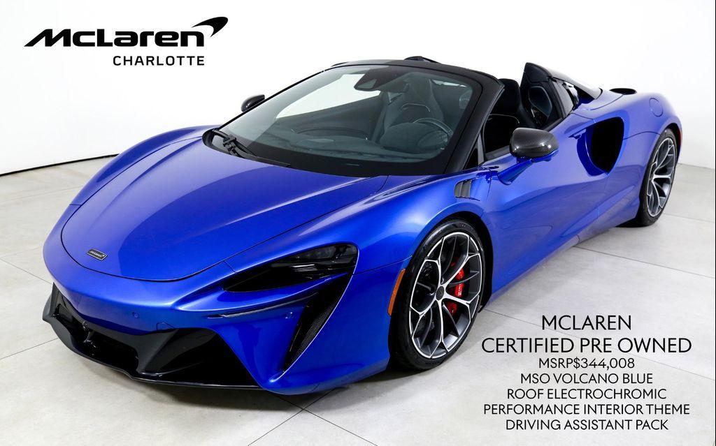 used 2025 McLaren Artura car, priced at $259,996