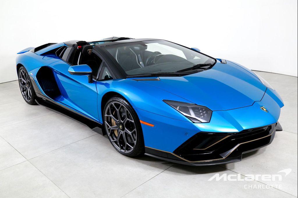 used 2022 Lamborghini Aventador SVJ car, priced at $879,996
