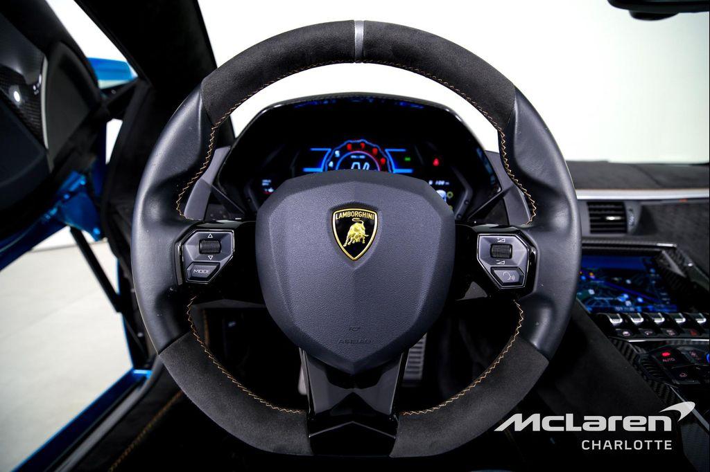 used 2022 Lamborghini Aventador SVJ car, priced at $879,996
