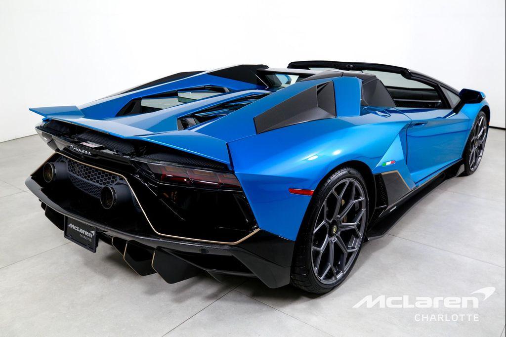 used 2022 Lamborghini Aventador SVJ car, priced at $879,996