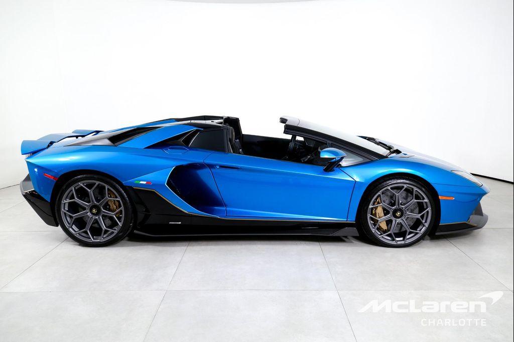 used 2022 Lamborghini Aventador SVJ car, priced at $879,996