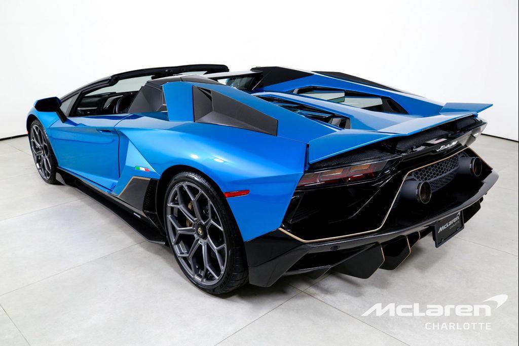 used 2022 Lamborghini Aventador SVJ car, priced at $879,996