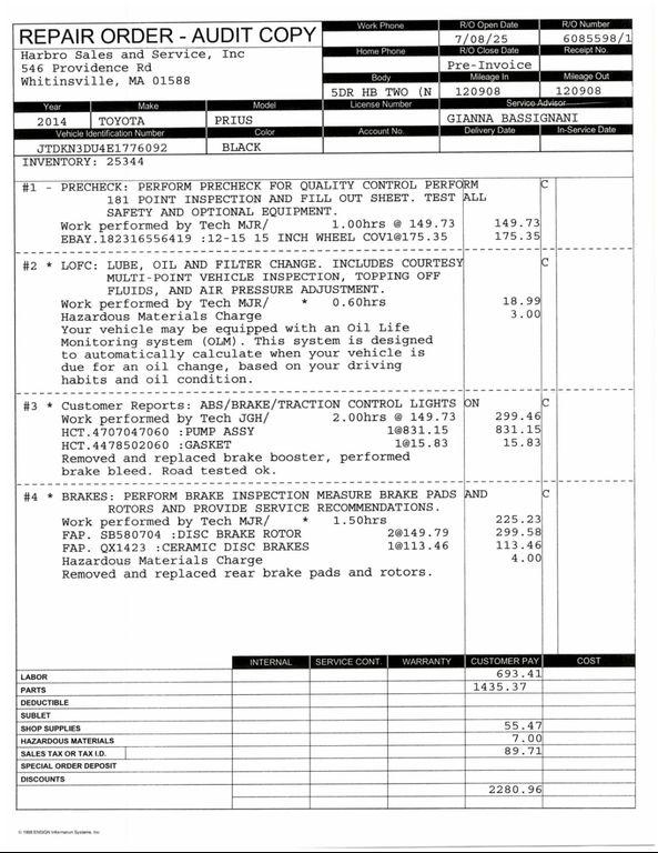 used 2014 Toyota Prius car, priced at $11,497
