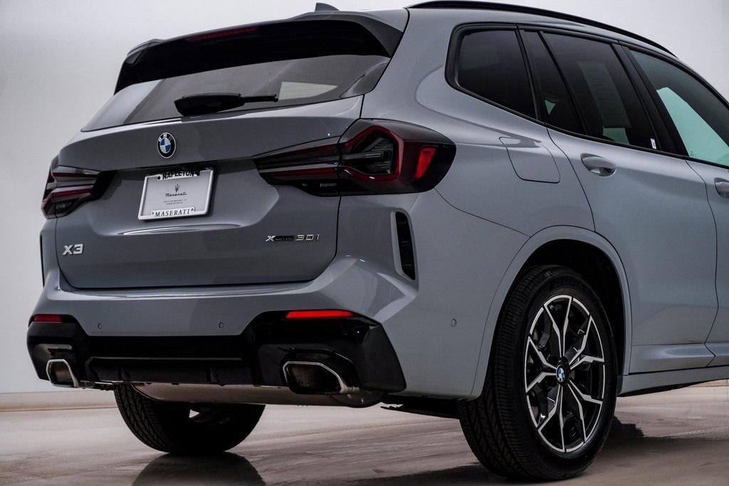 used 2024 BMW X3 car, priced at $46,472