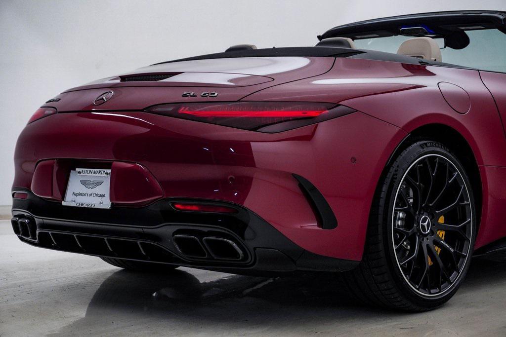 used 2022 Mercedes-Benz AMG SL 63 car, priced at $104,800