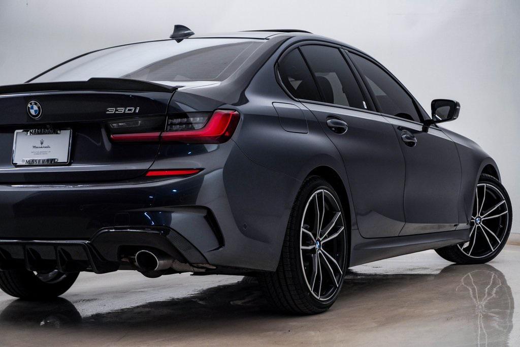 used 2021 BMW 330 car, priced at $26,500