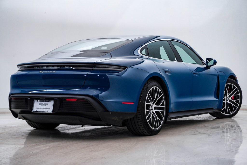 used 2022 Porsche Taycan car, priced at $63,928