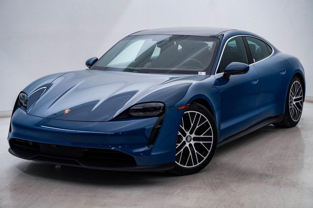 used 2022 Porsche Taycan car, priced at $63,928