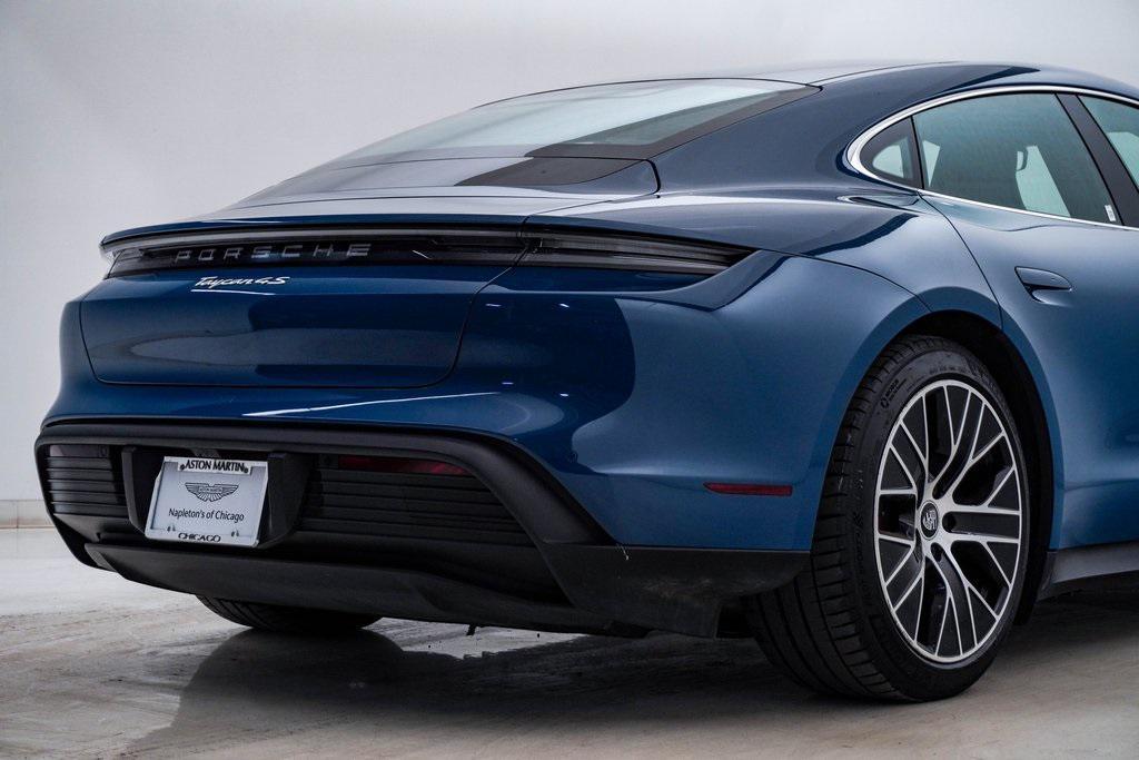 used 2022 Porsche Taycan car, priced at $63,928