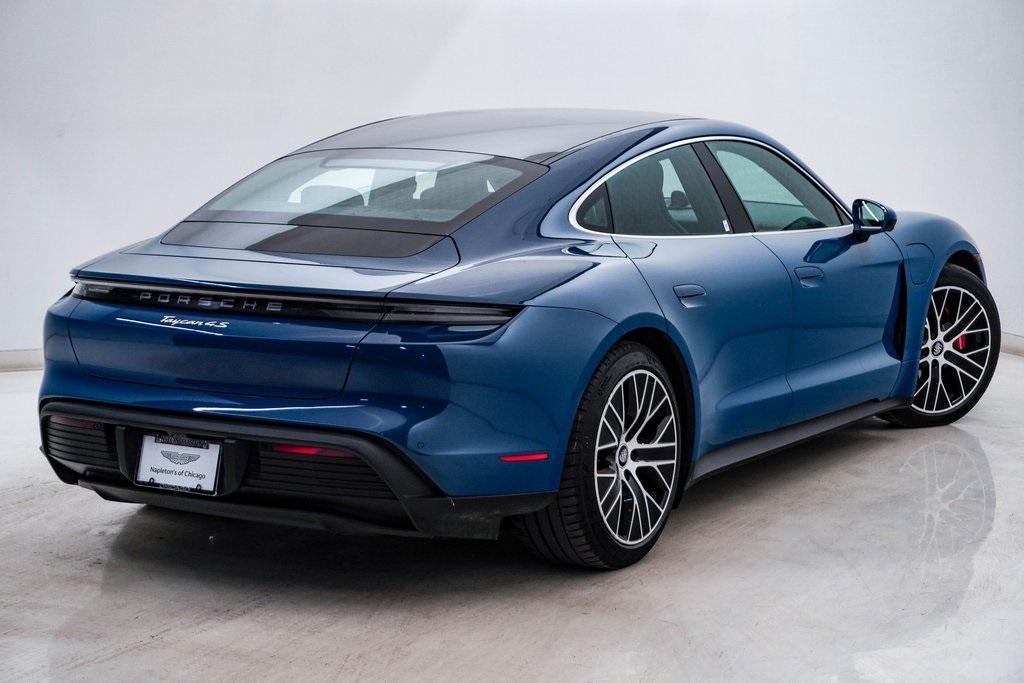 used 2022 Porsche Taycan car, priced at $63,928