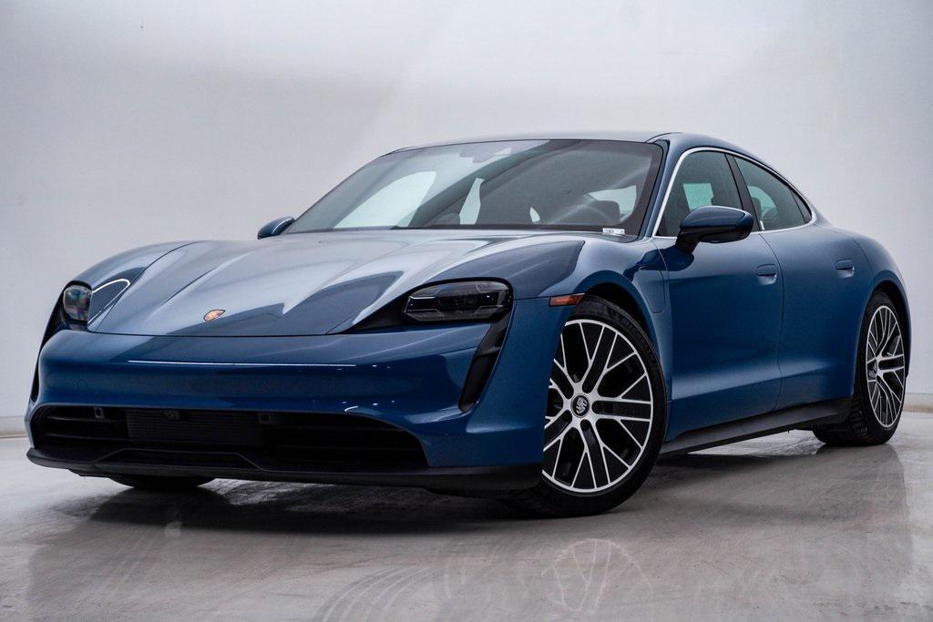 used 2022 Porsche Taycan car, priced at $63,928
