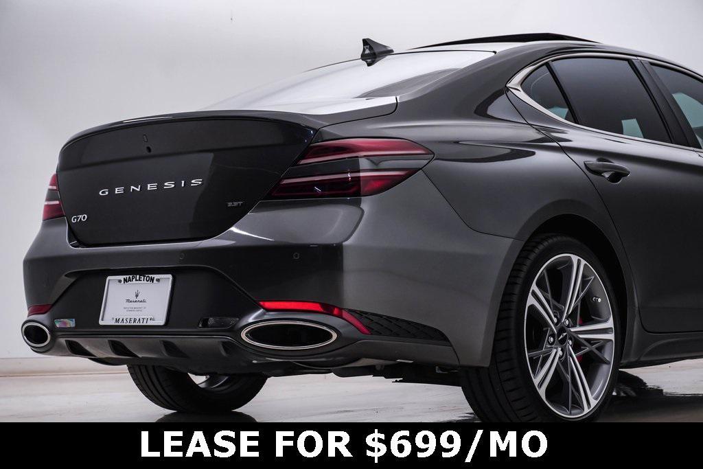 used 2025 Genesis G70 car, priced at $40,000