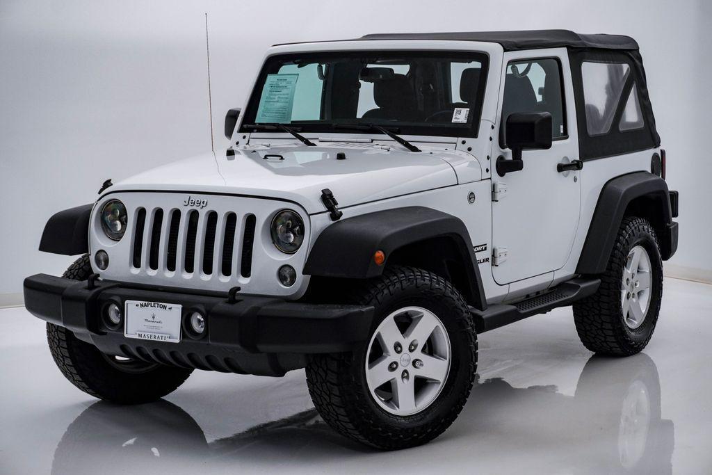 used 2017 Jeep Wrangler car, priced at $16,000