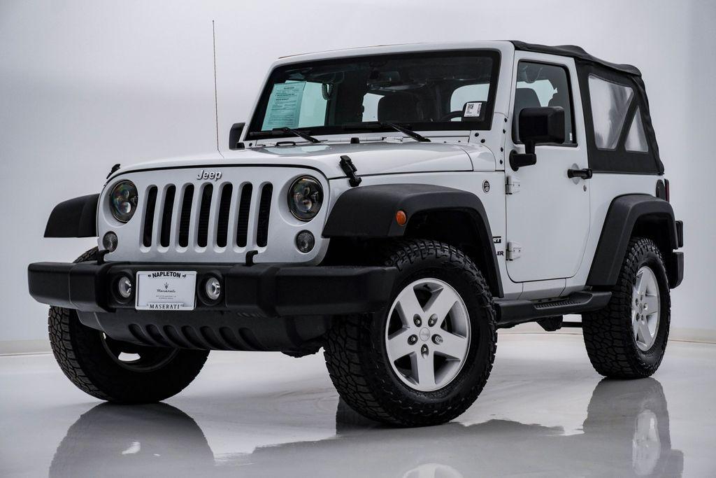 used 2017 Jeep Wrangler car, priced at $16,000