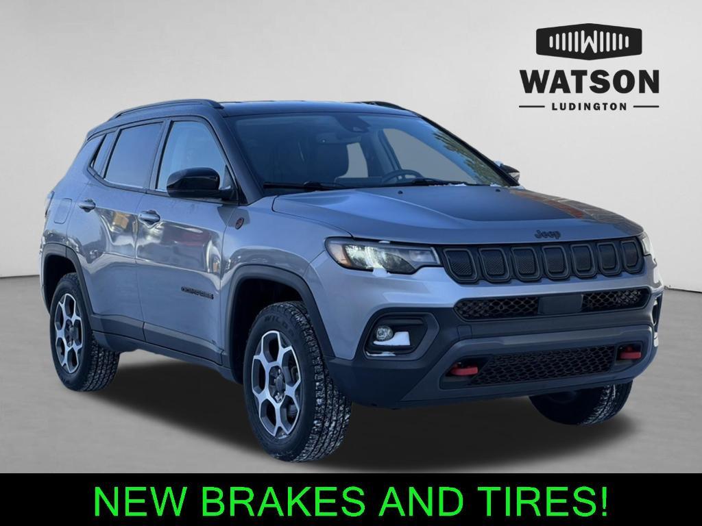 used 2022 Jeep Compass car, priced at $23,990