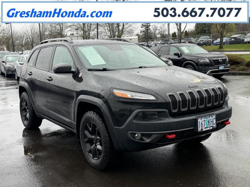 used 2017 Jeep Cherokee car, priced at $10,901