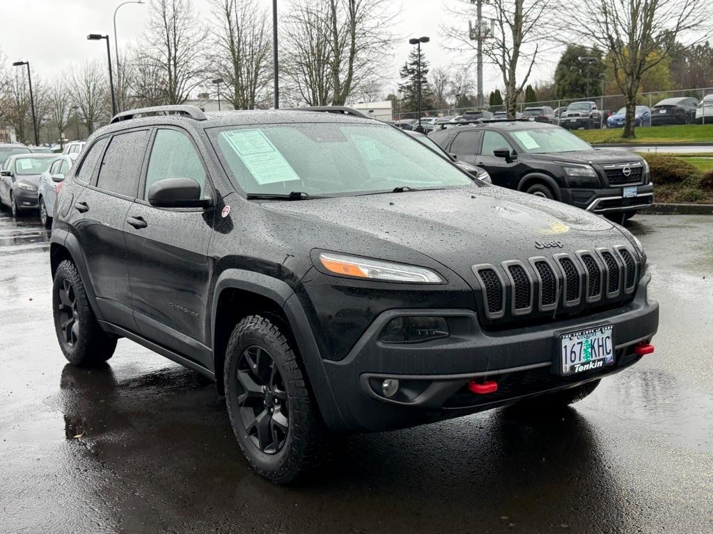 used 2017 Jeep Cherokee car, priced at $10,901