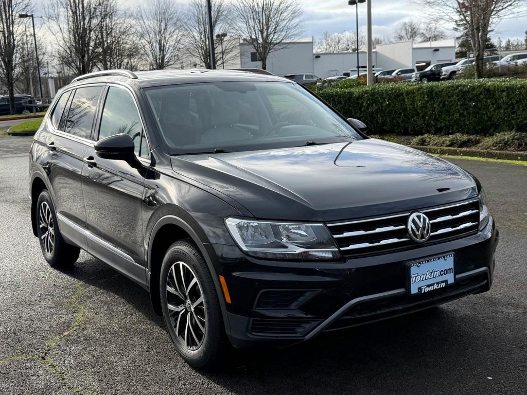 used 2021 Volkswagen Tiguan car, priced at $18,381