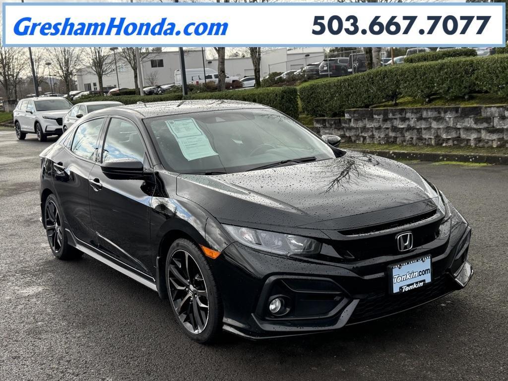 used 2021 Honda Civic car, priced at $21,212