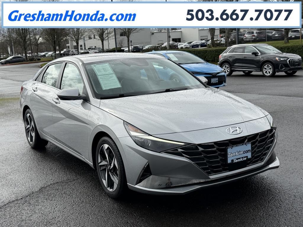 used 2021 Hyundai Elantra car, priced at $18,481