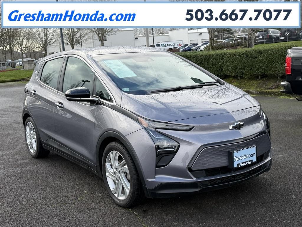 used 2023 Chevrolet Bolt EV car, priced at $17,671