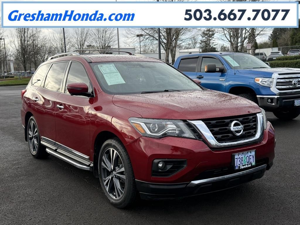 used 2019 Nissan Pathfinder car, priced at $17,971