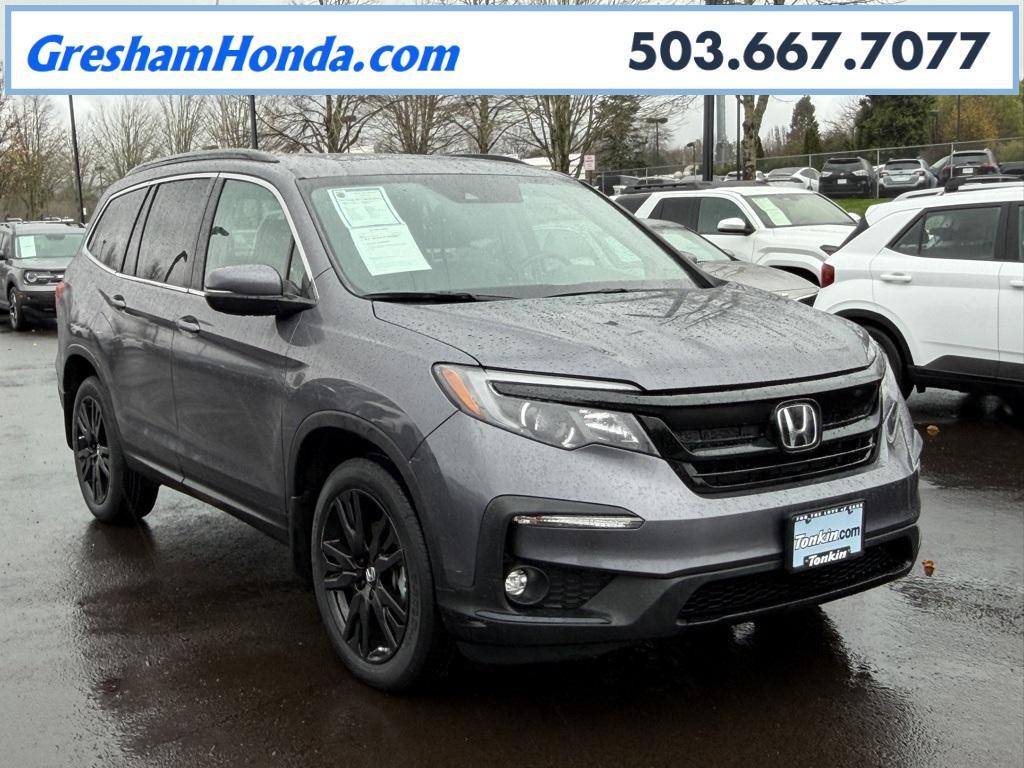 used 2021 Honda Pilot car, priced at $29,592