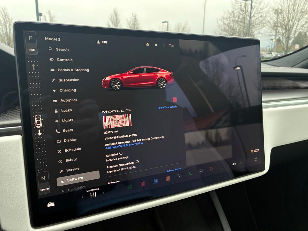 used 2021 Tesla Model S car, priced at $56,965