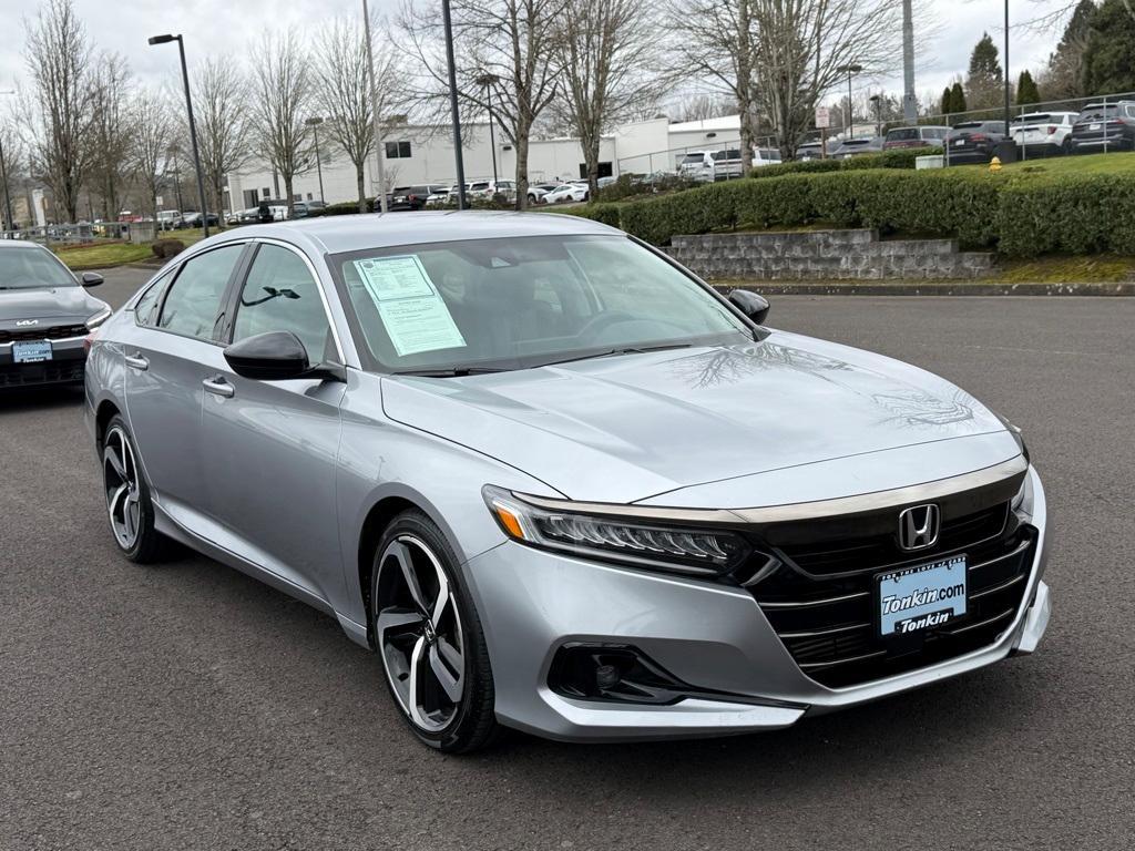 used 2021 Honda Accord car, priced at $23,432