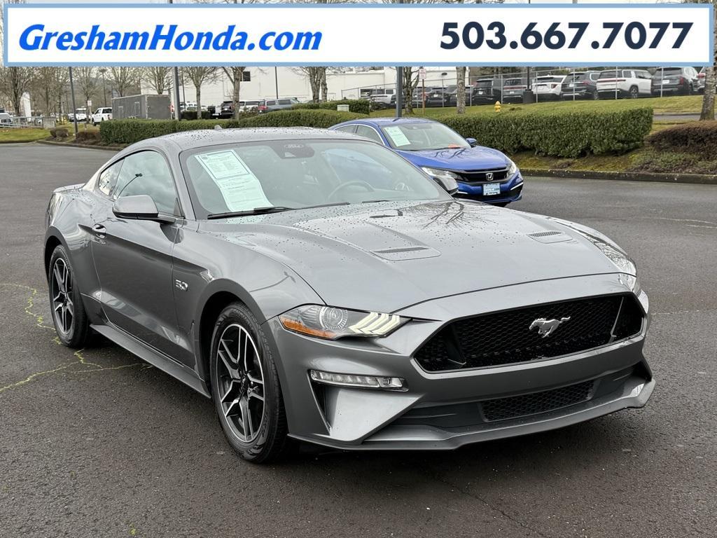 used 2021 Ford Mustang car, priced at $29,492