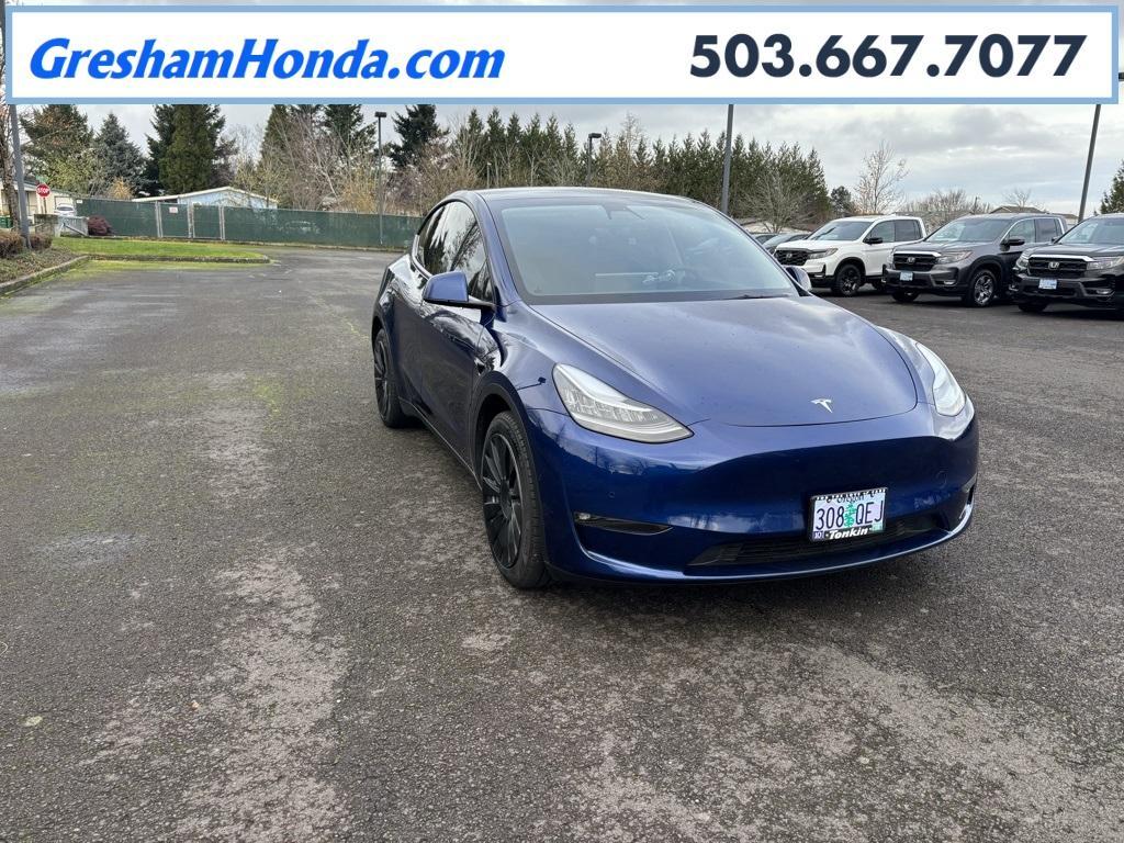 used 2021 Tesla Model Y car, priced at $27,972