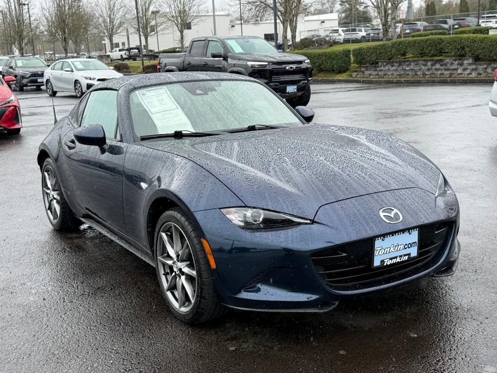used 2021 Mazda MX-5 Miata RF car, priced at $26,262