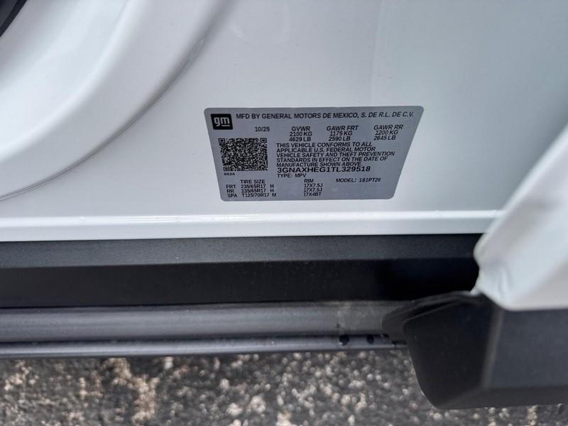 new 2026 Chevrolet Equinox car, priced at $32,190