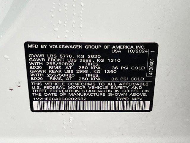 used 2025 Volkswagen Atlas Cross Sport car, priced at $31,452