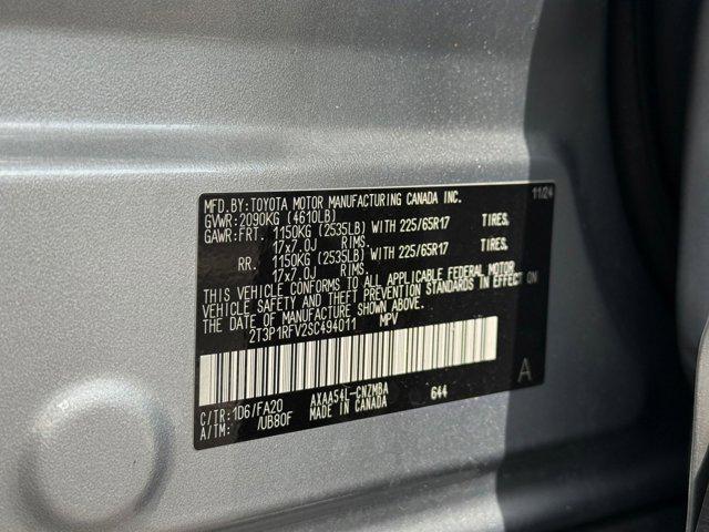 used 2025 Toyota RAV4 car, priced at $28,405