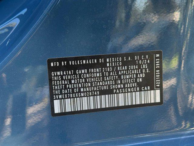 used 2025 Volkswagen Jetta car, priced at $20,404