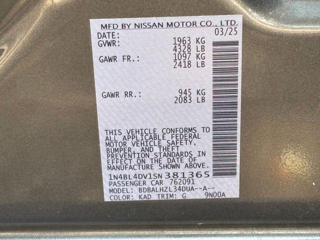 used 2025 Nissan Altima car, priced at $18,849